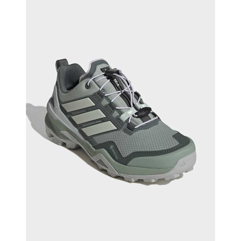 adidas performance Terrex skychaser gore-tex hiking shoes in silver 115509387