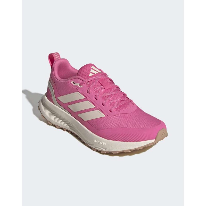 adidas performance Runfalcon 5 tr running shoes in pink fusion /