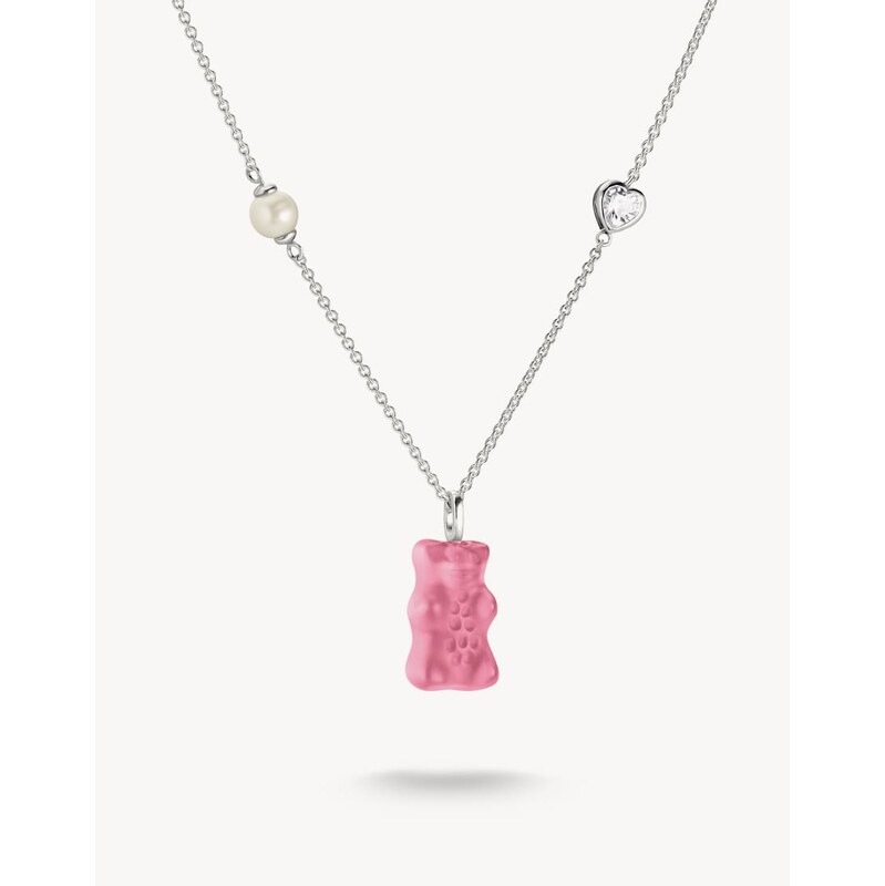 Thomas Sabo Necklace in silver, white, pink