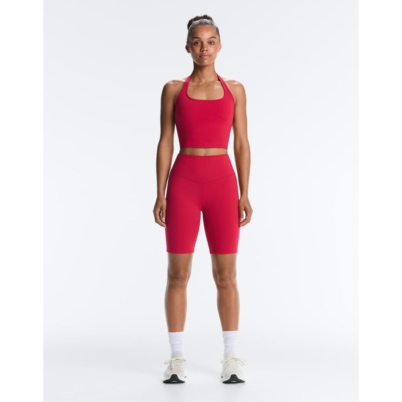 OYSHO Evermove 20cm short leggings in red