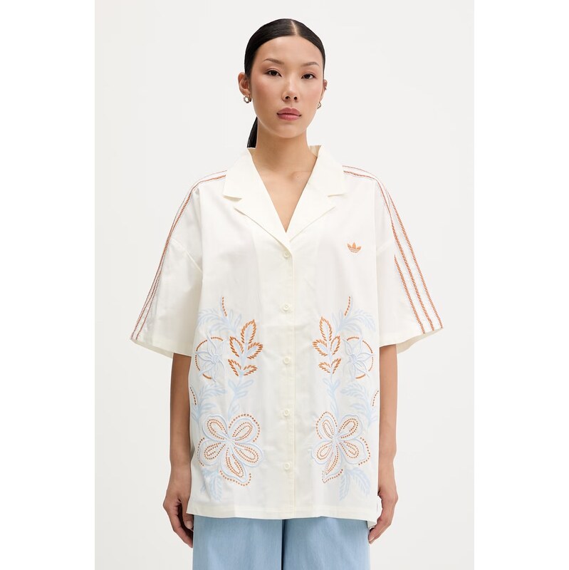 adidas Originals košile dámská bavlněná Resort 115530262