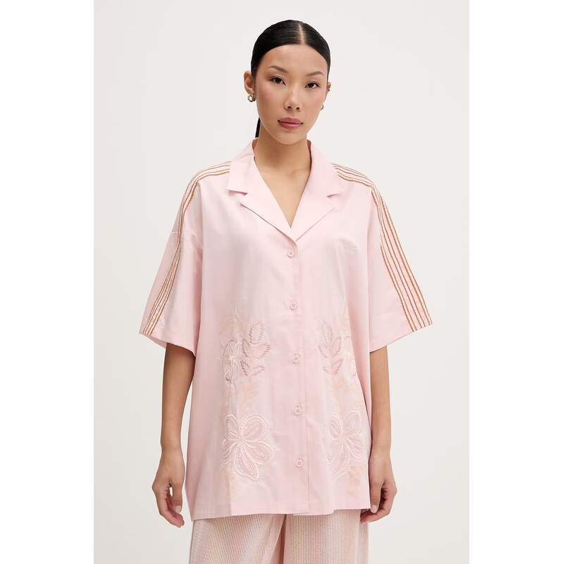 adidas Originals košile dámská bavlněná Resort 115530260