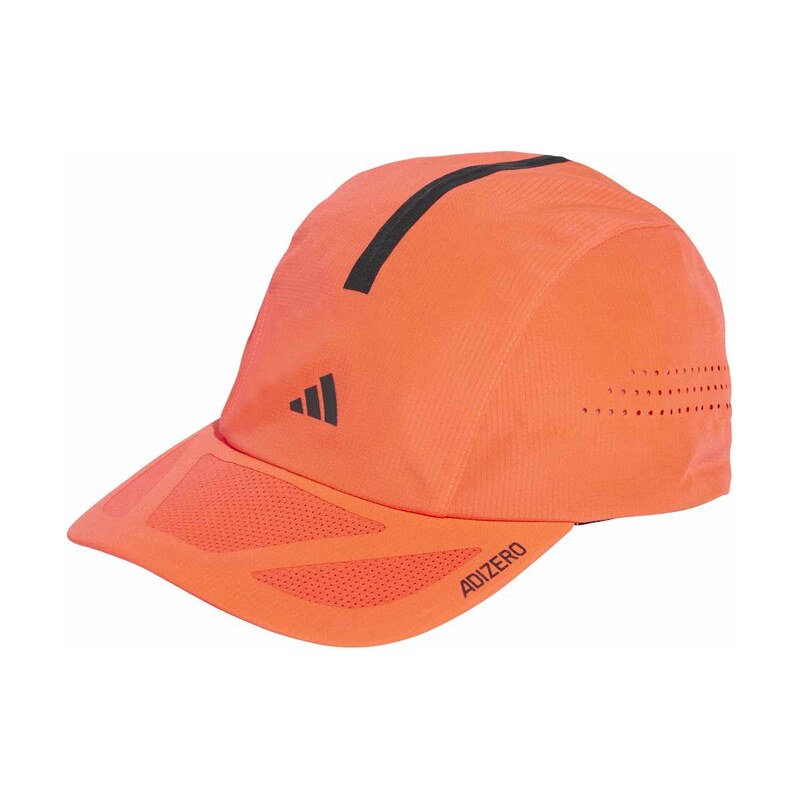 Kšiltovka adidas RUNNINGXADIZERO LIGHTWEIGHT CLIMACOOL oranžová JP2338