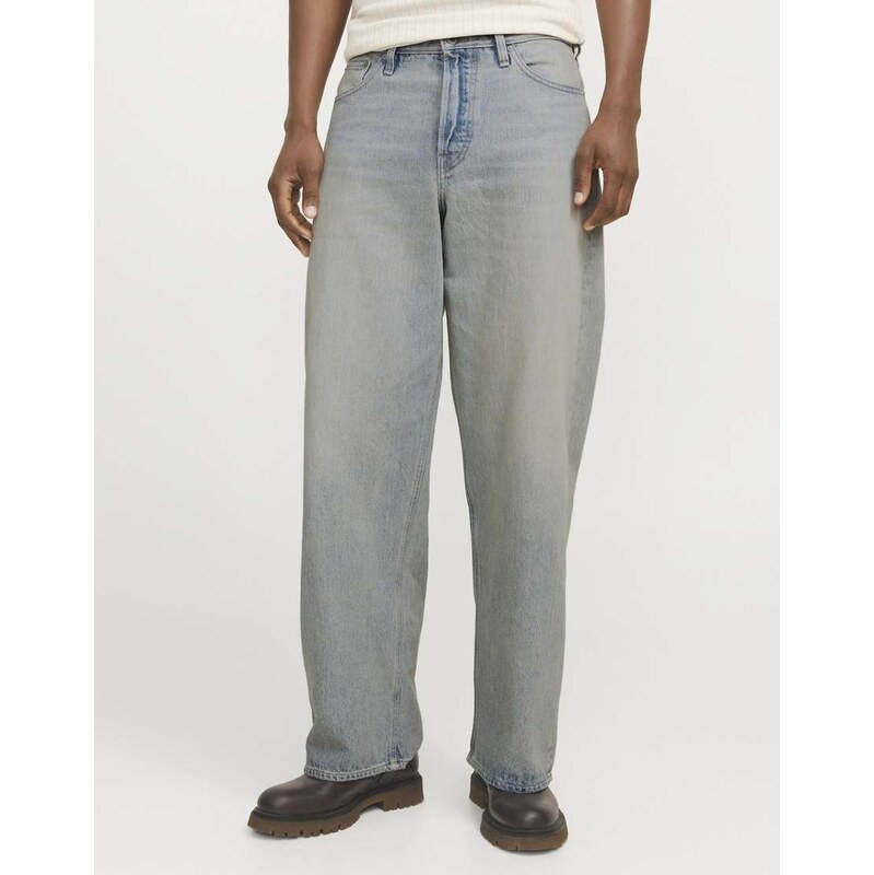Jack & Jones Wide fit jeans in blue denim