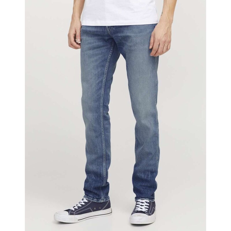 Jack & Jones Slim fit jeans in blue denim