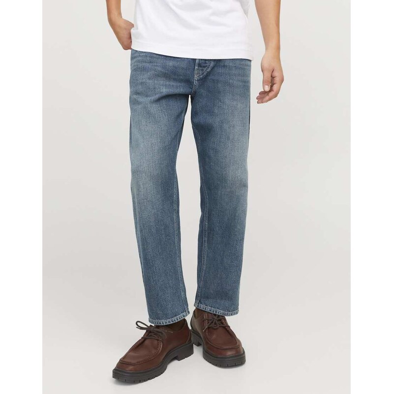 Jack & Jones Tapered fit jeans in blue denim