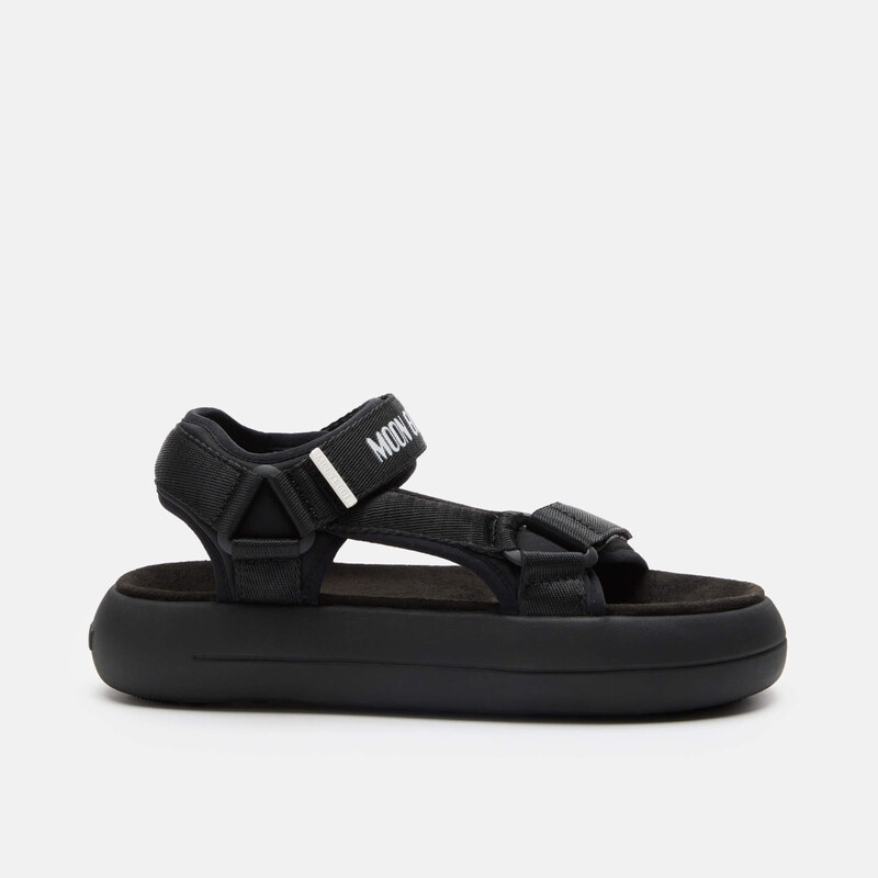 Unisex černé sandály Moon Boot Super Sandal 115501841