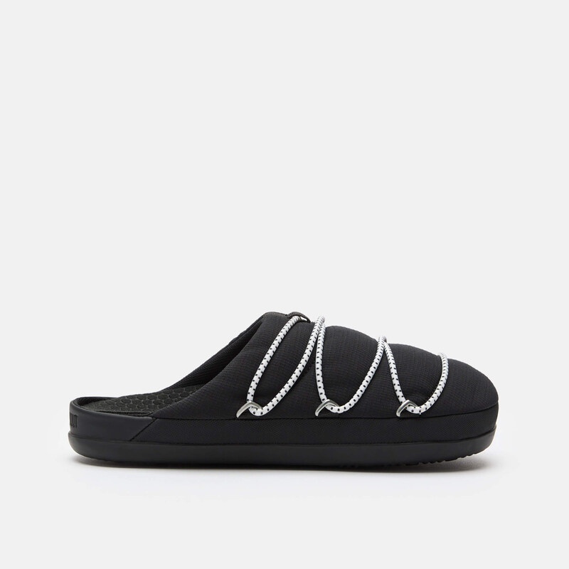 Unisex černé pantofle Moon Boot Soft Slipper