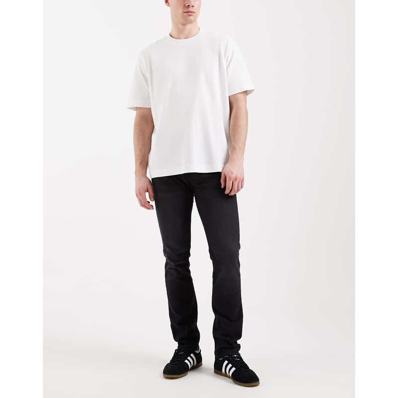 BOSS Orange Hugo Boss slim fit denim jeans in black