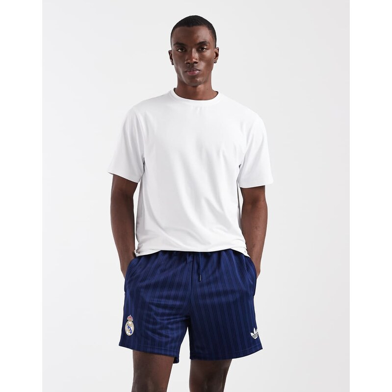 adidas performance Real madrid originals short in dark blue