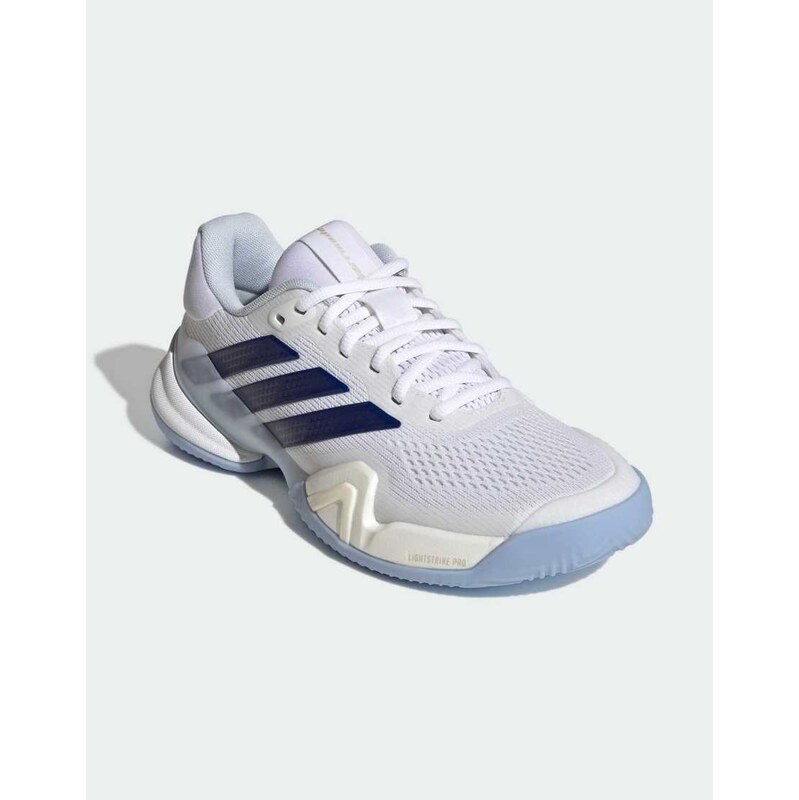 adidas performance Barricade 14 clay tennis shoes in cloud white
