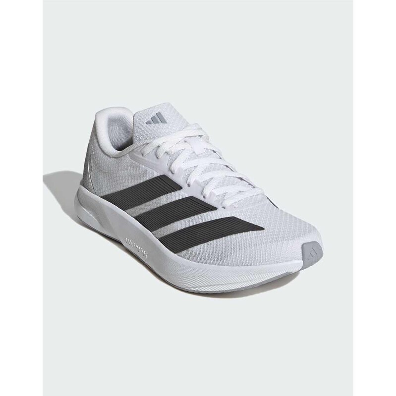 adidas performance Duramo rc2 running shoes in white and black
