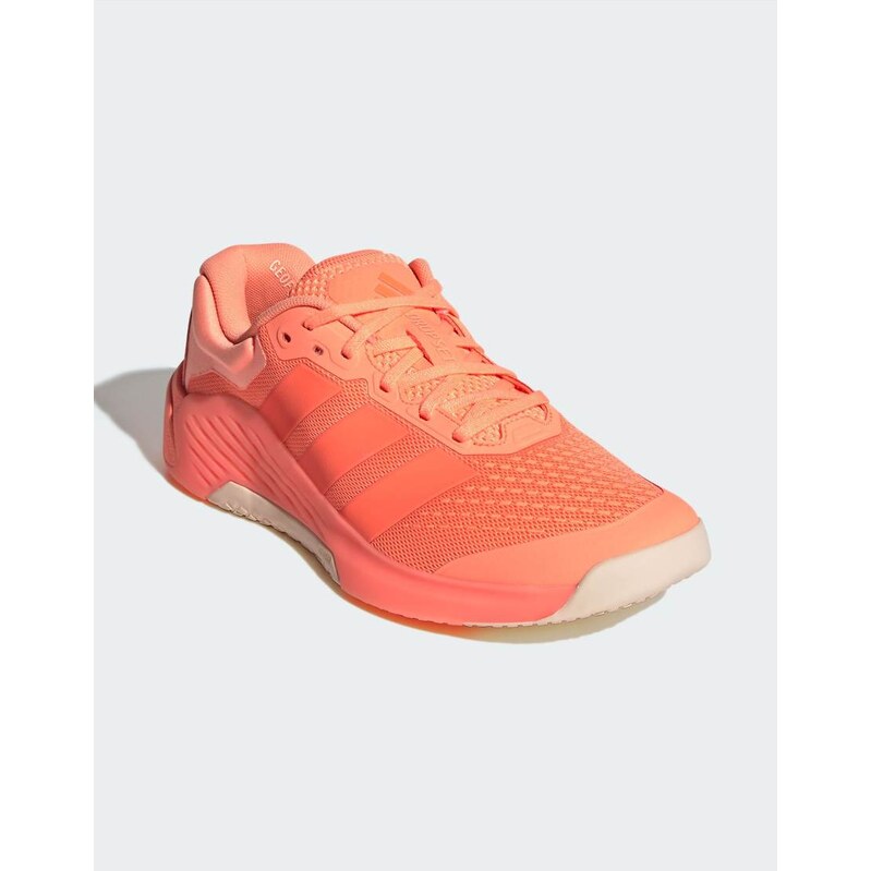 adidas performance Dropset 4 training shoes in orange