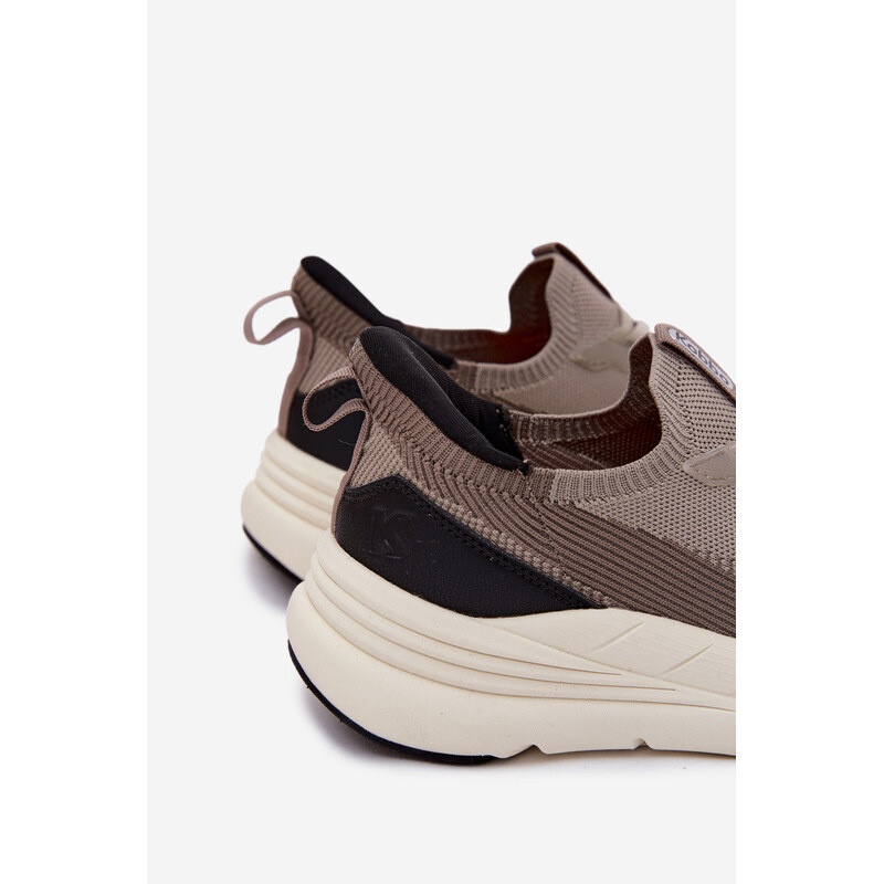 Pánské Sportovní Boty Textilní SlipOn Sneakers Na Platformě