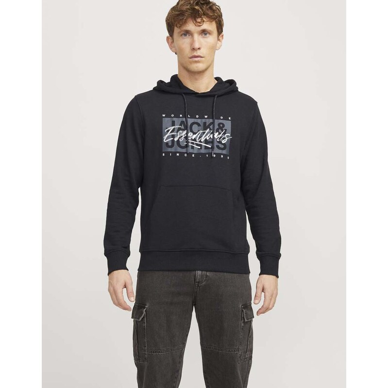 Jack & Jones Hoodie in black