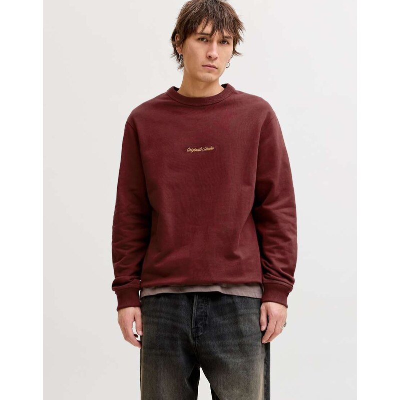 Jack & Jones Sweatshirts in cabernet-Red