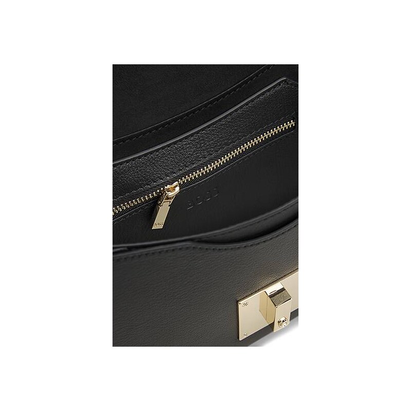 BOSS Ariell saddle bag in grained leather 113940204