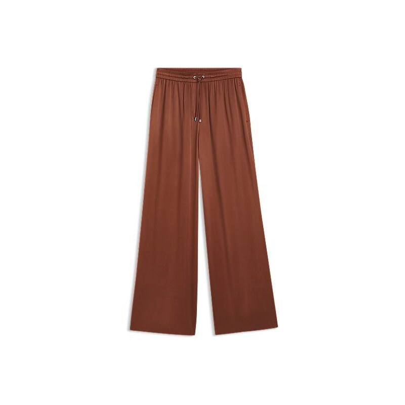 BOSS Relaxed-fit trousers in satin 115502457