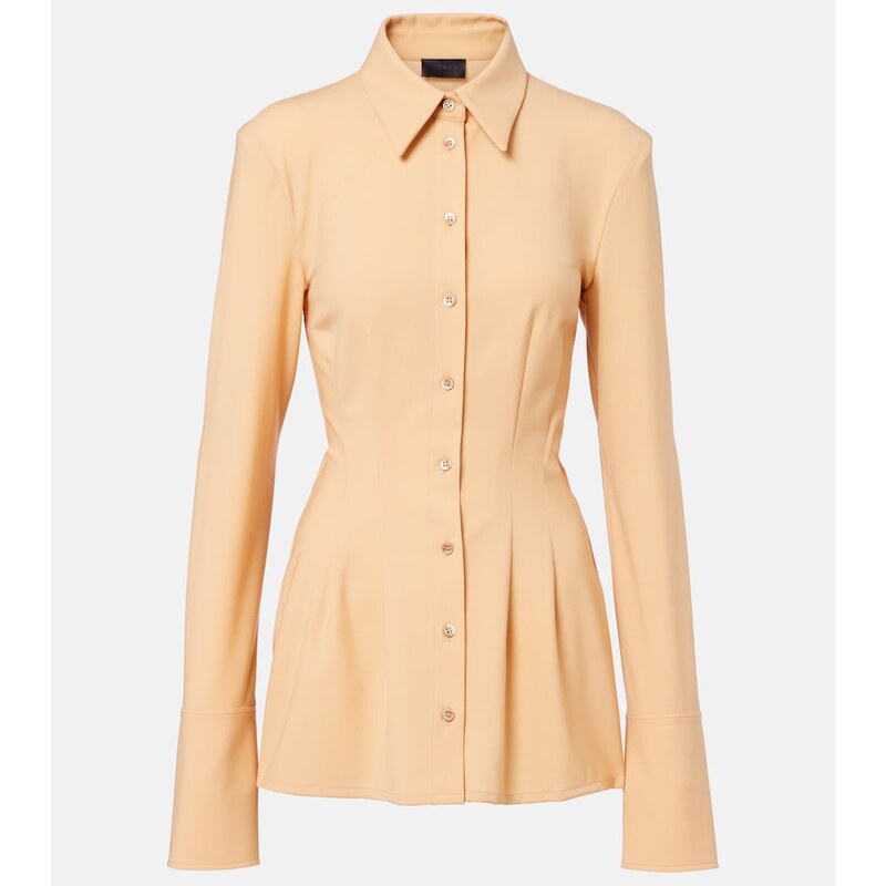 Mugler Pleated shirt