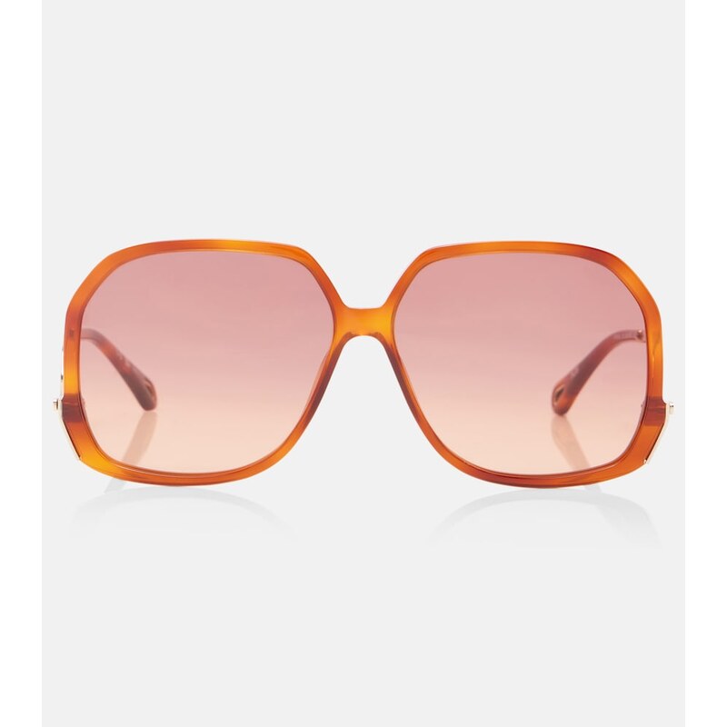 Chloé Chloé Wavy square sunglasses