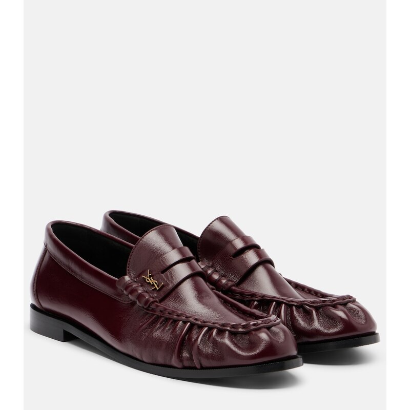 Saint Laurent Le Loafer leather penny loafers