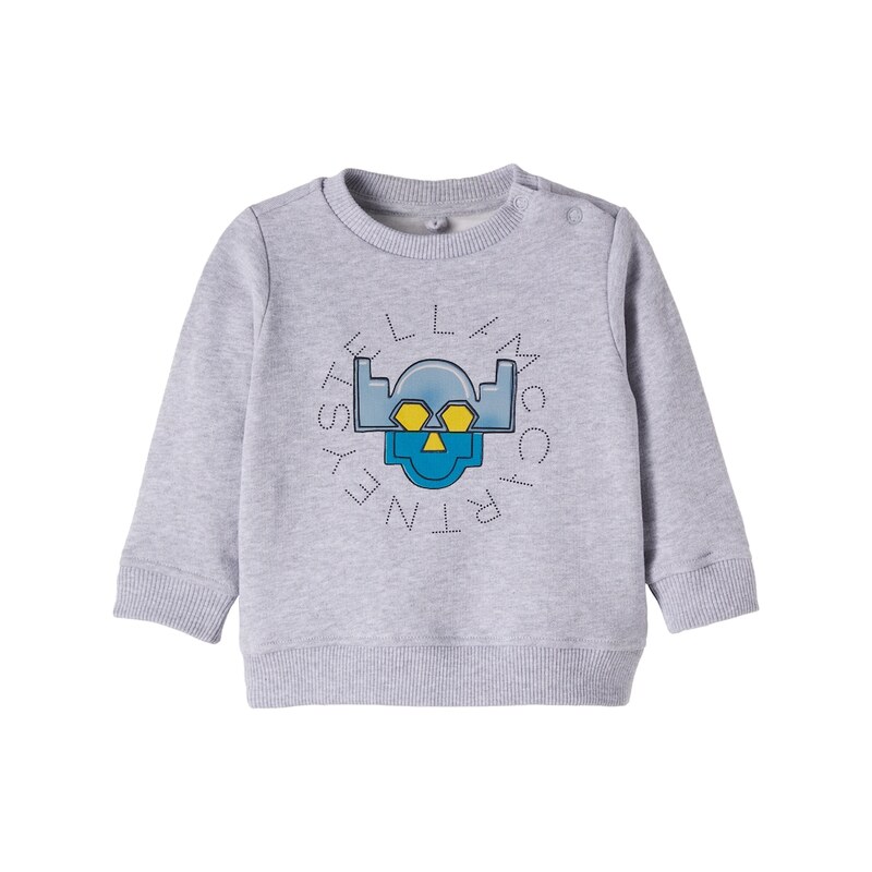 Stella McCartney Kids Baby logo cotton jersey sweatshirt