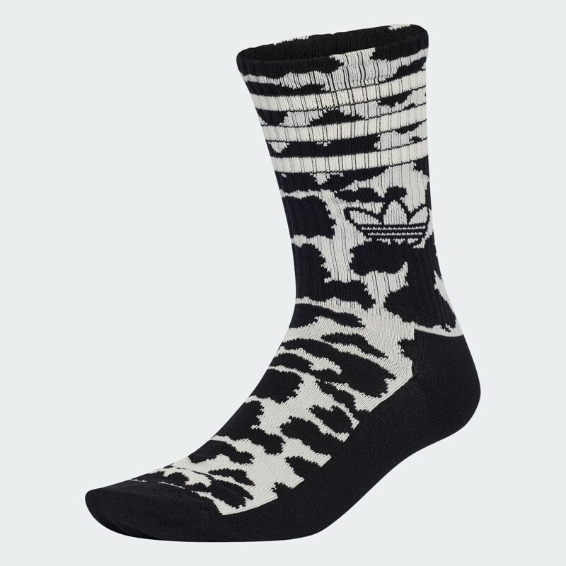 Adidas PONOŽKY ANIMAL GRAPHIC CREW– 2PÁRY