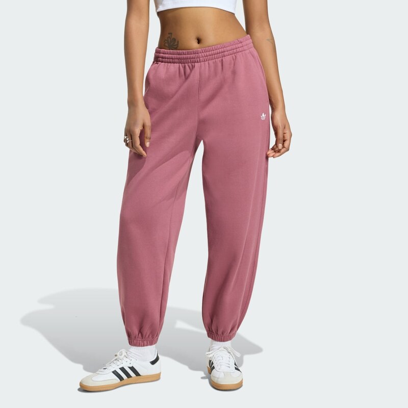 Adidas VOLNÉ FLÍSOVÉ SPORTOVNÍ KALHOTY ESSENTIALS