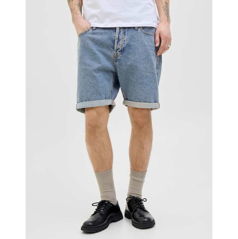 Jack & Jones Denim shorts in blue denim