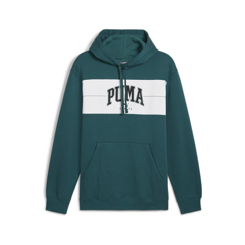 PUMA Pánská mikina s kapucí PUMA SQUAD PUMA Cold Green
