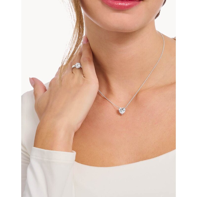 Thomas Sabo Necklace with heart pendant in 925 sterling silver -