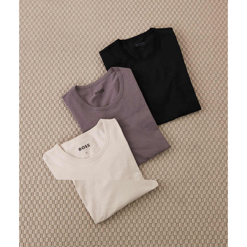 Boss Bodywear 3 pack t-shirt in multi