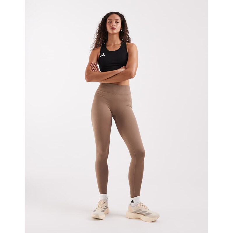 adidas performance Workout essentials knit scrunch 7/8 leggings in 115505947