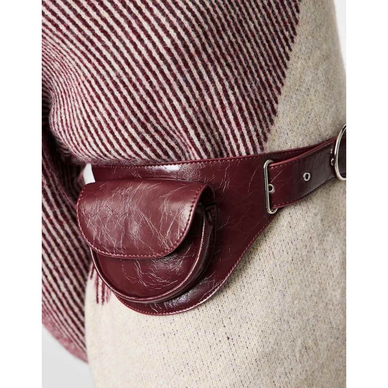 Pieces Belt in winetasting-Red 115509287