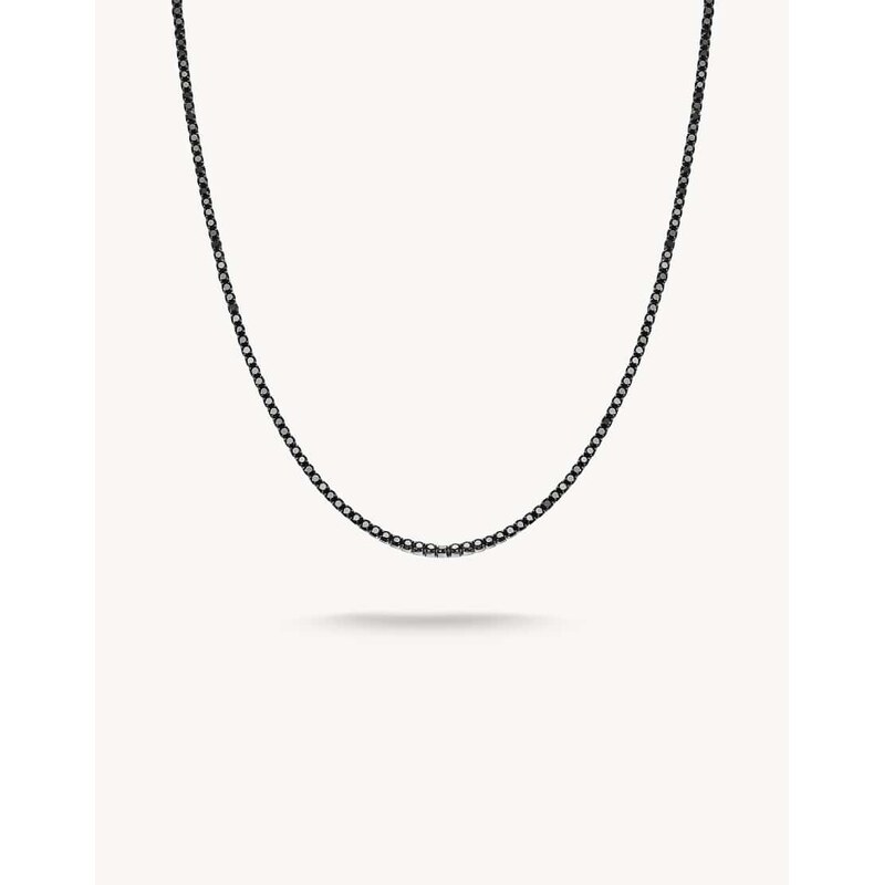 Thomas Sabo Necklace in silver, black
