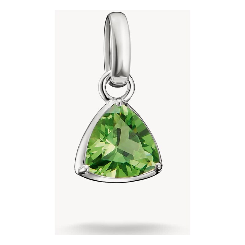 Thomas Sabo Charm pendant in silver, light green 115509398