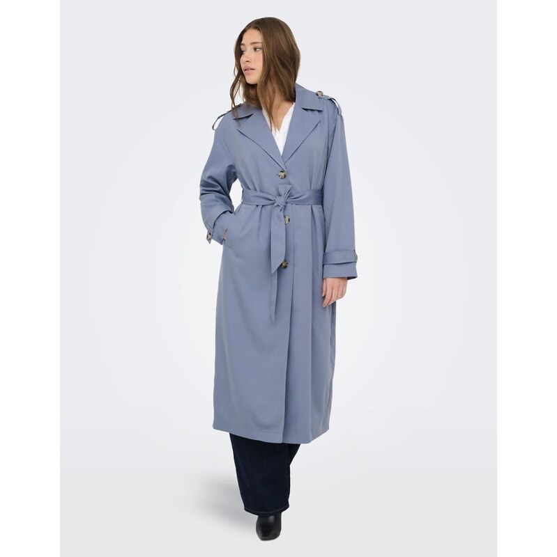 ONLY Trenchcoat in flint stone-Grey 115523381