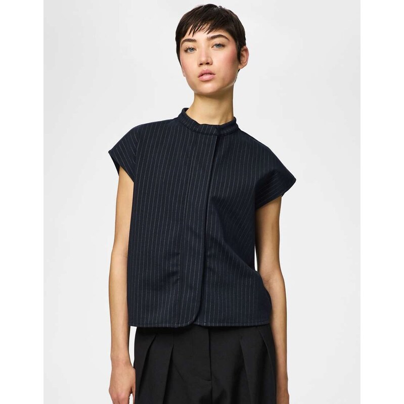 Pieces Vest in maritime blue 115509476
