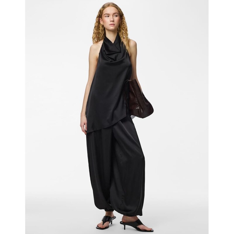 Pieces Trousers in black