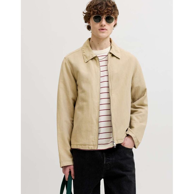 Jack & Jones Jacket in lemon pepper-Yellow