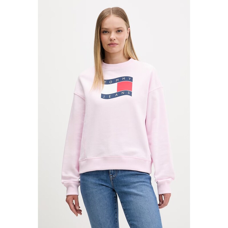 Tommy Jeans mikina dámská bavlněná