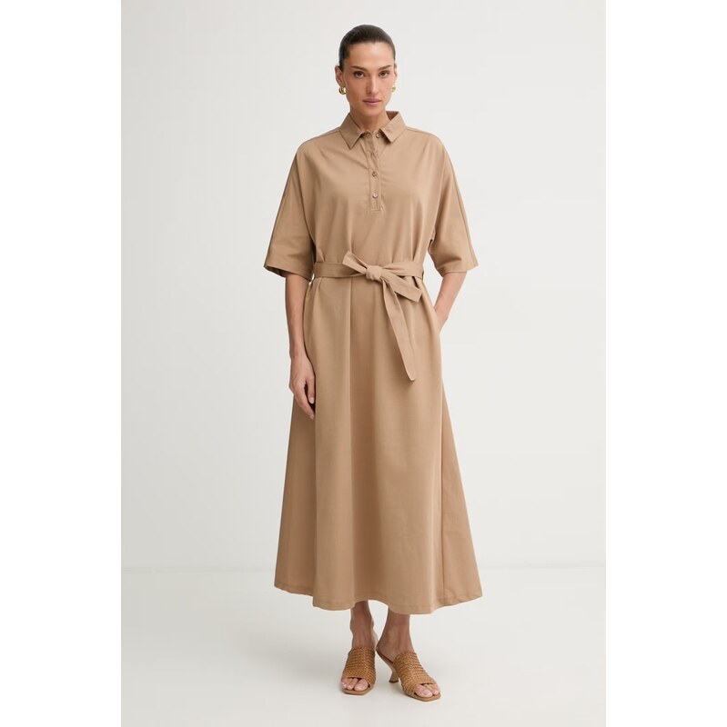 MM by Max Mara letní šaty s bavlnou ALBERO 115523860