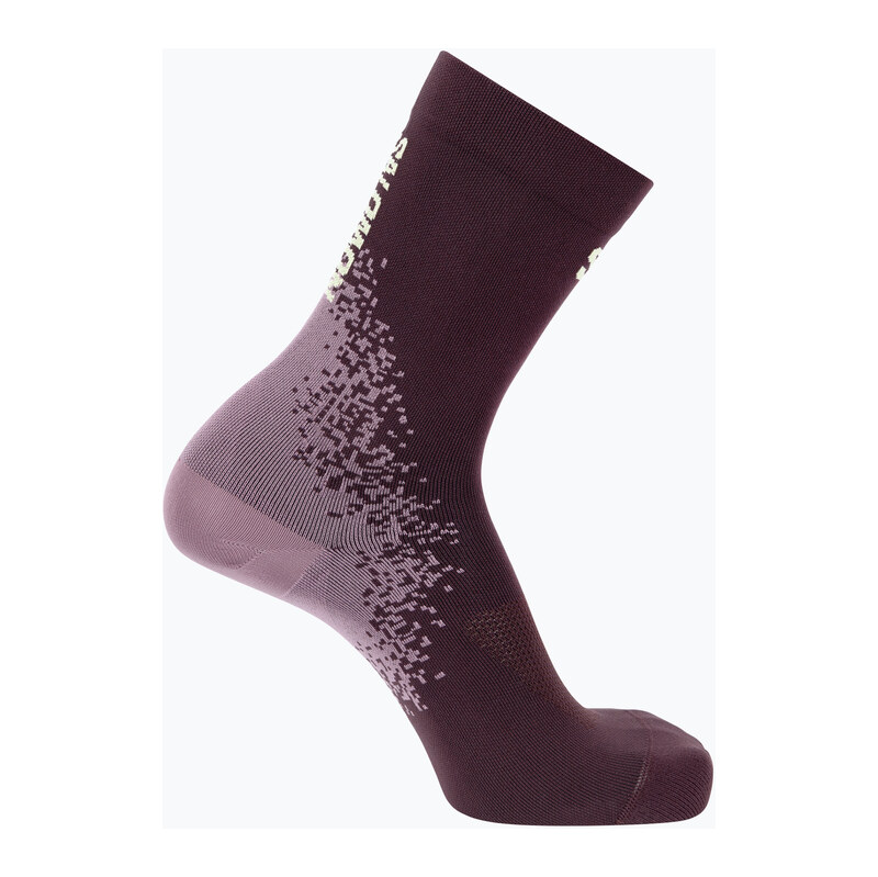 Ponožky Salomon Gravel Crew butterfly/dusky orchid/huckleberry