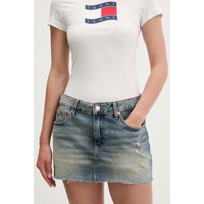 Tommy Jeans sukně džínová