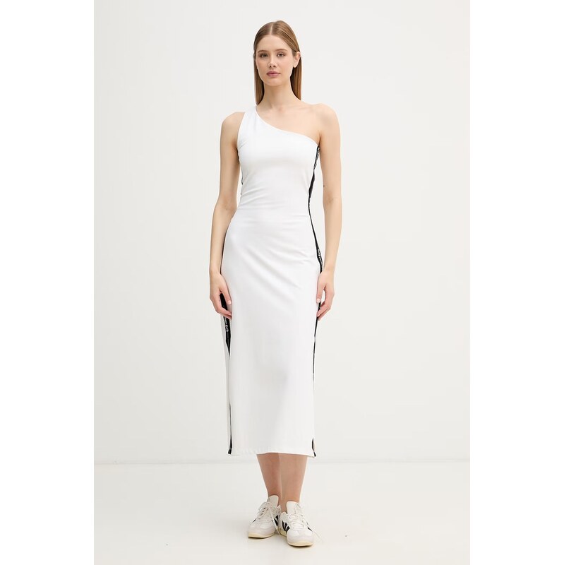 EA7 Emporio Armani letní šaty bavlněné s elastanem 115524042