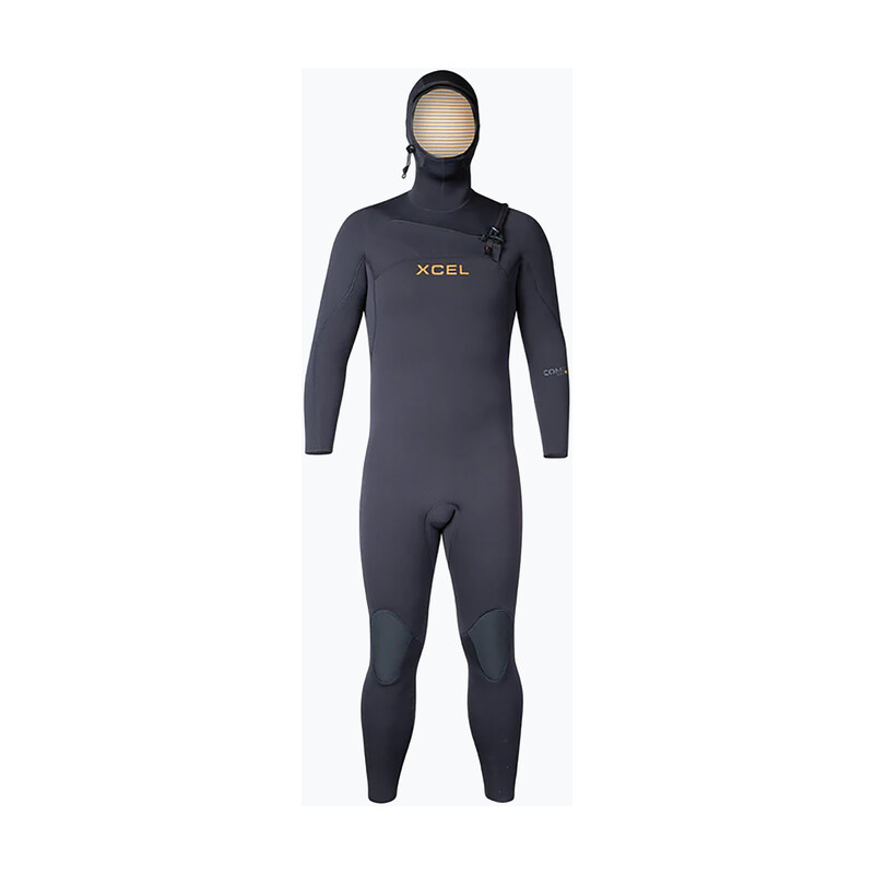 Pánský neopren Xcel Comp+ 4/3 mm Hooded Full black