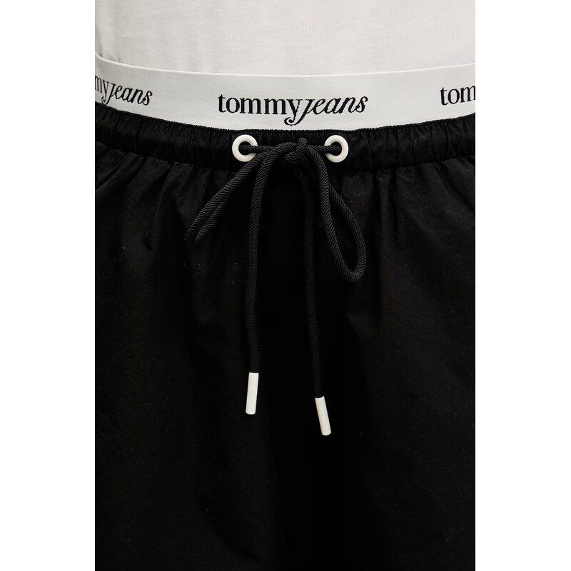 Tommy Jeans sukně bavlněná