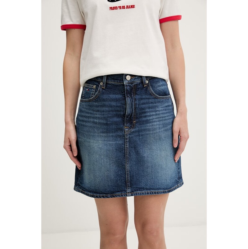 Tommy Jeans sukně džínová