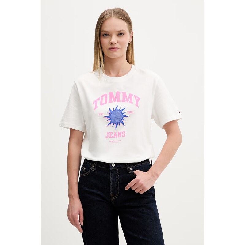 Tommy Jeans tričko dámské bavlněné