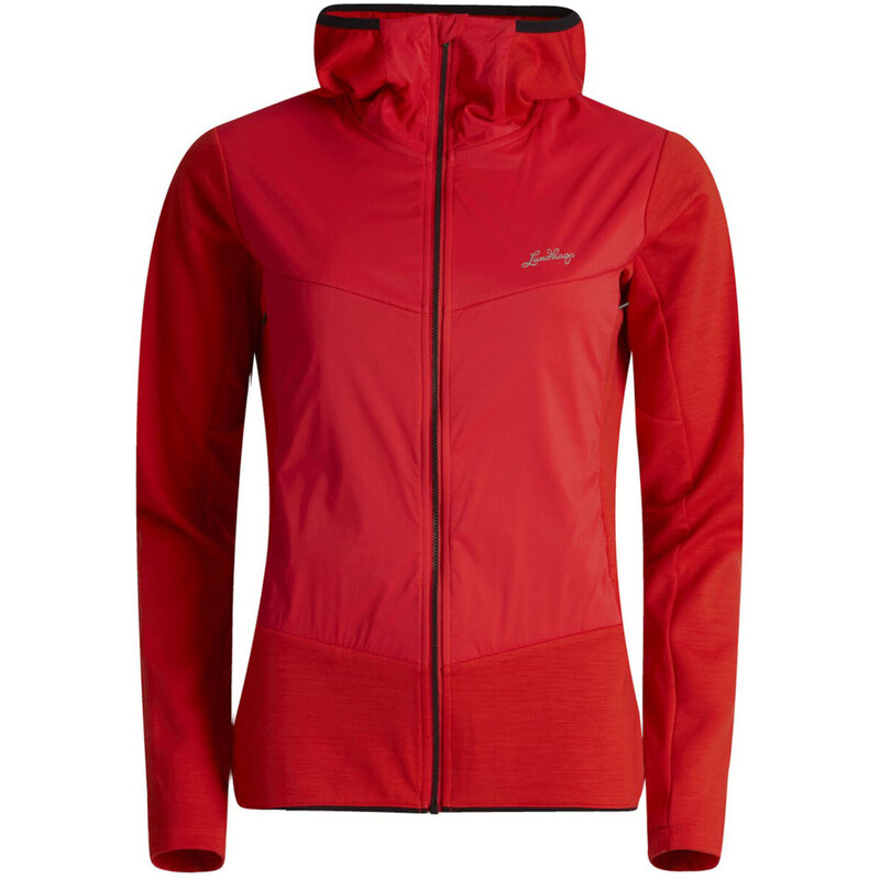 Dámská merino mikina Lundhags Padje Merino Block Hoodie W 112444033